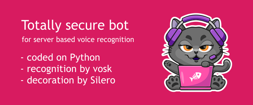 Secure voice recognition in Telegram