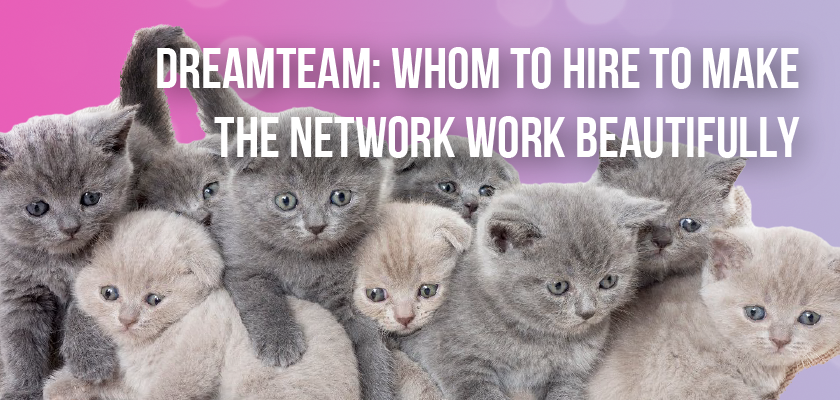DreamTeam: whom to hire to make the network work beautifully