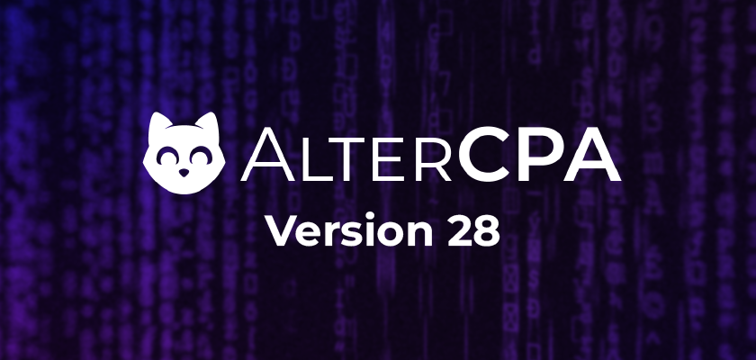 AlterCPA Pro v.28